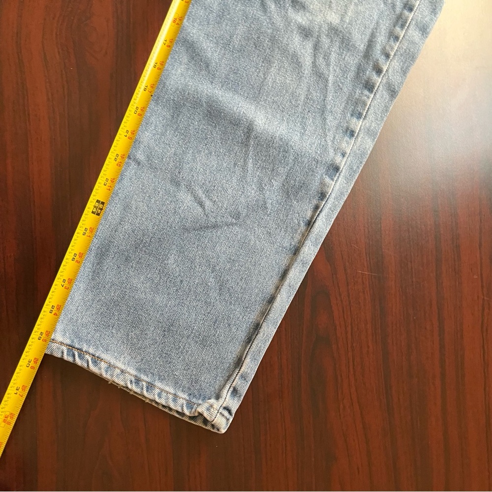 Vintage Levis 550 Jeans Mens 34x32 Relaxed Fit Blue Red Tab - Picture 5 of 7